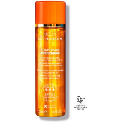 Institut Esthederm Golden Glow zlatavý opalovací olej na tělo 125 ml – Sleviste.cz