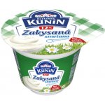 Mlékárna Kunín Zakysaná smetana klasik 12% 190 g – Zboží Dáma