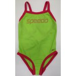 Speedo Logo 1PCE IF dívčí plavky zelené – Zboží Dáma