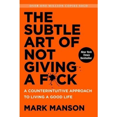 Subtle art of not giving a fuck – Manson Mark – Zboží Mobilmania
