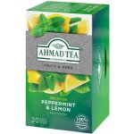 Ahmad Tea Peppermint and Lemon alupack 20 sáčků 1,5 – Hledejceny.cz