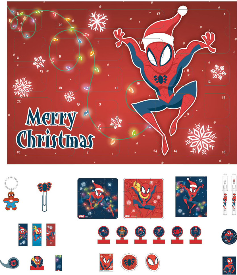 Oxybag Adventní kalendář SpiderMan od 249 Kč Heureka.cz