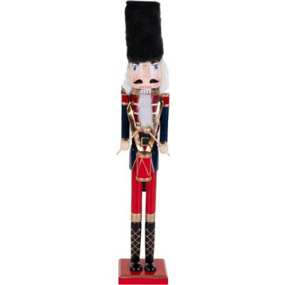 Atmosphera Figurka louskáček dřevo 60 cm vícebarevná – Hledejceny.cz