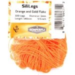 Semperfli Silikonové Nožičky SiliLegs Orange & Gold Flake – Hledejceny.cz