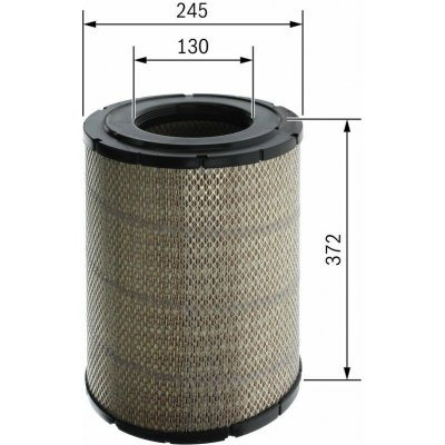 Vzduchový filtr BOSCH F 026 400 268 – Hledejceny.cz