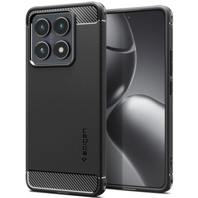 Spigen Rugged Armor Odolný kryt Xiaomi 14T Pro MATTE BLACK – Zboží Živě