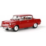 Abrex škoda Červená Rubínová 1:43 – Zboží Dáma