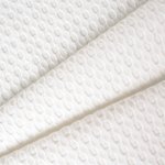 Takoy Látka bavlněné vaflové piké s bambusem ivory – Hledejceny.cz