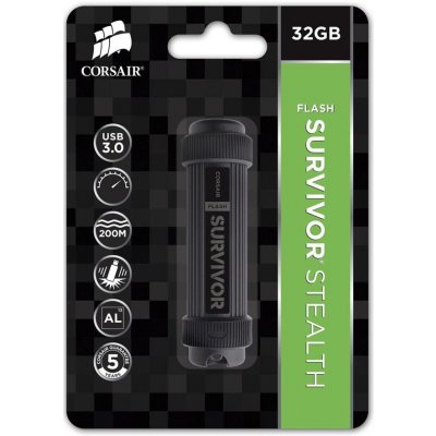 Corsair Survivor Stealth 32GB CMFSS3B-32GB – Zbozi.Blesk.cz