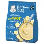 Gerber Cereal for Baby Mléčná kaše na dobrou noc banánová 230 g – Zboží Dáma