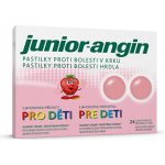Junior angin pastilky 24 ks – Hledejceny.cz