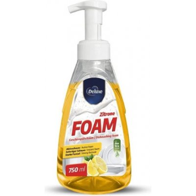 Deluxe Foam Zitrone Aktivní pěna na nádobí 750 ml – Zboží Dáma