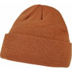Build Your Brand pánská čepice Heavy Knit beanie s ohrnovacím lemem Béžová BY001 – Hledejceny.cz
