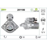Startér VALEO 201180 | Zboží Auto