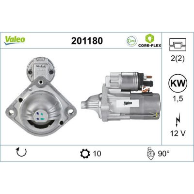 Startér VALEO 201180 | Zboží Auto