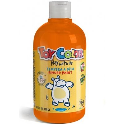 Toy Color Prstová barva 500ml oranžová – Hledejceny.cz