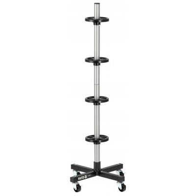 MOBILNÍ STOJAN PRO PNEUMATIKY – NA KOLEČKÁCH – Hledejceny.cz