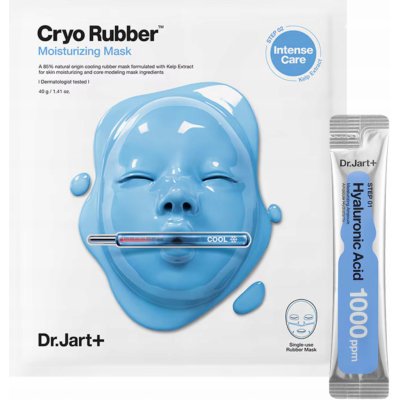 DR. JART DR.JART+ - CRYO RUBBER MOISTURE MASK - Dvoufázová zklidňující a hydratační pleťová maska 40 g – Zboží Dáma