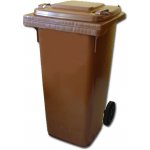 Europlast Popelnice 240 L hnědá AT – Zboží Dáma