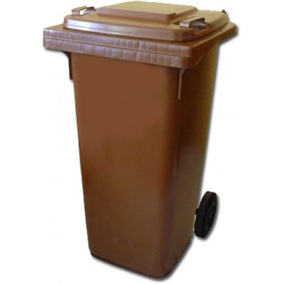 Europlast Popelnice 240 L hnědá AT – Zboží Dáma