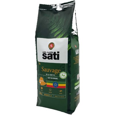 Sati Wild coffe Ethiopia zrnková 0,5 kg – Hledejceny.cz