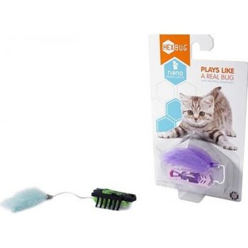 Hexbug Nano pro kočky bílá/modrá