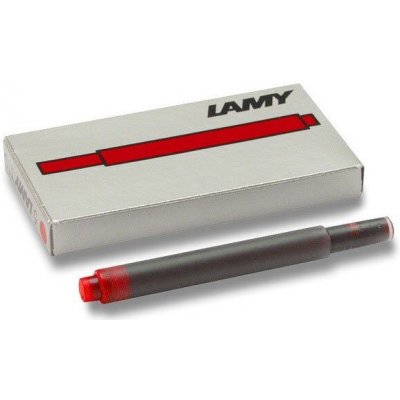 Lamy Inkoustové bombičky T 10 červené 1506/8102076 5 ks – Zbozi.Blesk.cz