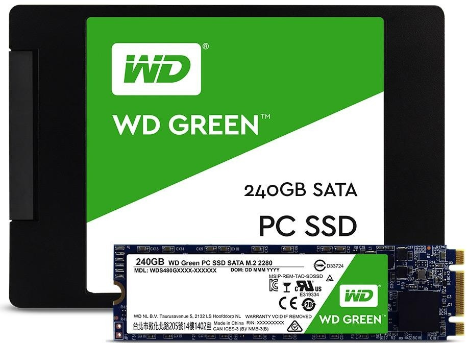 WD Green 240GB, WDS240G2G0B