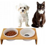 Stimex Sada dvou misek na krmení keramika 600 ml – Zboží Dáma