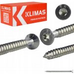 Vrut konstrukční celý závit se zápustnou hlavou TX 8X400 (50ks/bal.) – Hledejceny.cz