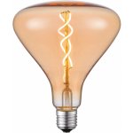 JUST LIGHT Filam. LED žárovka E27, BR140, 273lm, 2700K, 6W, jantar. sklo – Hledejceny.cz