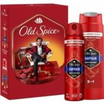 Old Spice Captain SG 250 ml + sprej 150 ml dárková sada – Zboží Dáma