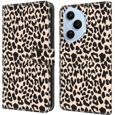 VSECHNONAMOBIL 115803 ART Peněženkový kryt pro Honor 400 Pro 5G LEOPARD PRINT – Zboží Živě