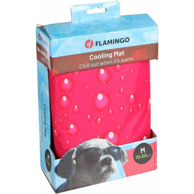 Flamingo Chladicí podložka fuchsiová S 50 x 40 cm – Hledejceny.cz