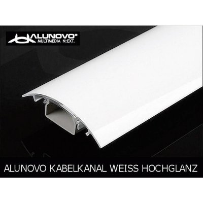 Alunovo HW90-100 kabelová lišta 1000 x 80 x 20 mm – Zbozi.Blesk.cz