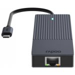 Rapoo UCM-2002 6-in-1 USB-C Multiport Adapter – Hledejceny.cz