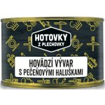 Hotovky z plechovky Hovězí vývar s játrovými knedlíčky 400 g – Zbozi.Blesk.cz