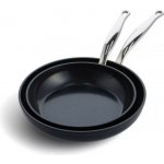 GreenPan Barcelona Pro 2dílná sada pánví 24+28 cm černá – Hledejceny.cz