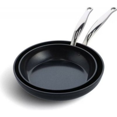 GreenPan Barcelona Pro 2dílná sada pánví 24+28 cm černá – Hledejceny.cz