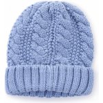 Vero Moda pletená čepice modrá – Zboží Mobilmania