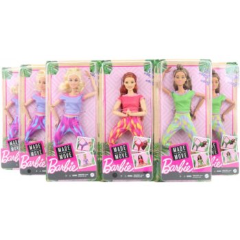 Barbie V pohybu GXF07 od 579 Kč - Heureka.cz