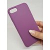 Pouzdro a kryt na mobilní telefon Apple Pouzdro Vennus case Silicone Lite iPhone 7 / iPhone 8 / iPhone SE 2020 Fialové