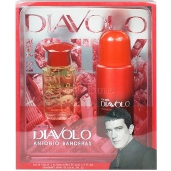 Antonio Banderas Diavolo EDT 50 ml + deospray 150 ml dárková sada