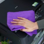 Nanolab Mikrovláknová utěrka iMicro Purple 350 g/m2 40 x 40 cm – Hledejceny.cz