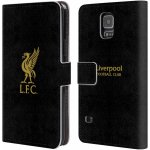 Pouzdro HEAD CASE Samsung Galaxy S5 / S5 NEO LIVERPOOL FC OFICIÁLNÍ ZNAK zlatá na černé – Zboží Mobilmania