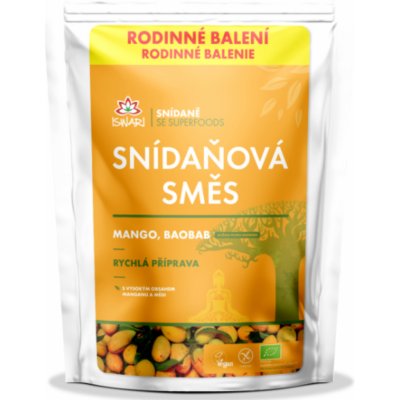 Iswari BIO Snídaňová směs Mango-Baobab 1 kg – Zbozi.Blesk.cz