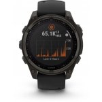 Garmin Fenix 8 47mm Sapphire Solar Titanium Carbon Gray/Black 010-02906-11 – Zbozi.Blesk.cz