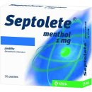 Volně prodejný lék SEPTOLETE MENTHOL ORM 1MG PAS 30 II