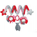 Canpol babies plyšová spirála zig zag červená – Sleviste.cz