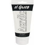 Kreul El Greco akrylová barva 150 ml titanová bílá – Hledejceny.cz
